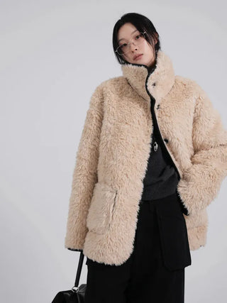 Lauren High Quality Reversible Shearling Jacket