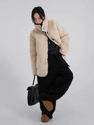 Lauren High Quality Reversible Shearling Jacket