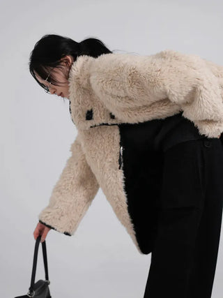 Lauren High Quality Reversible Shearling Jacket