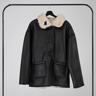 Lauren High Quality Reversible Shearling Jacket