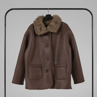 Lauren High Quality Reversible Shearling Jacket