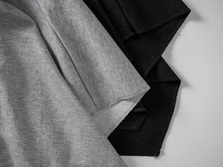 Loop Asymmetrical Layered Flare Sweat Midi Skirt