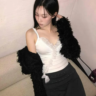 Drop Lace Wrap Sleeveless