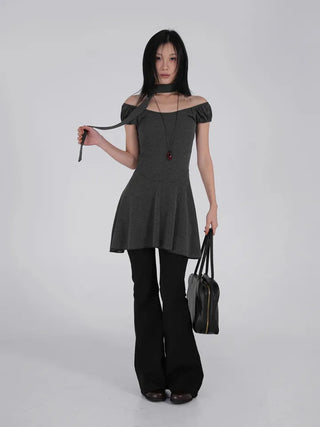 Via Stud Mid-Rise Bootcut Pants