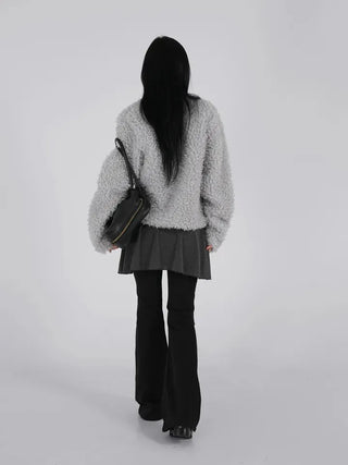 Via Stud Mid-Rise Bootcut Pants