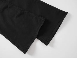 Via Stud Mid-Rise Bootcut Pants