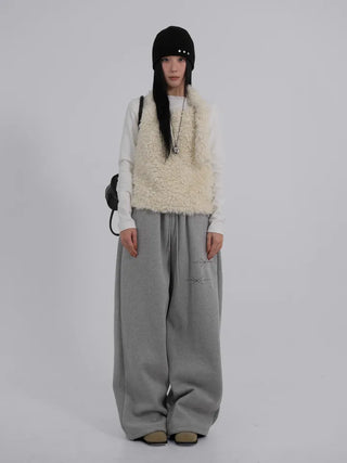Via Sparkling Studded Sweatpants