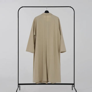Bami Big Pocket Long Trench Coat