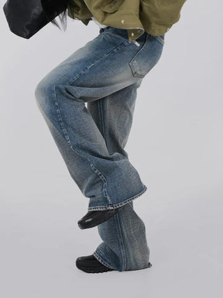 Moa Vintage Wide Fit Bootcut Pants