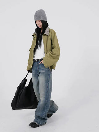 Moa Vintage Wide Fit Bootcut Pants