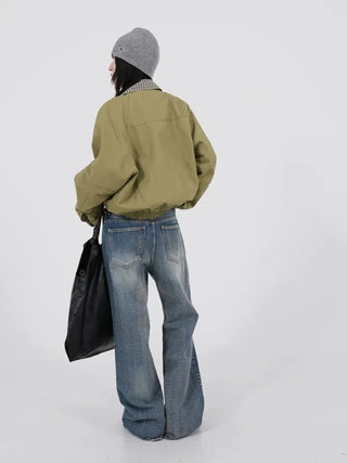 Moa Vintage Wide Fit Bootcut Pants
