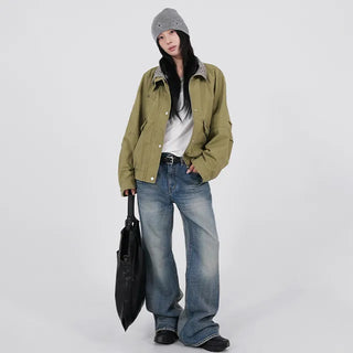 Moa Vintage Wide Fit Bootcut Pants