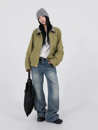 Moa Vintage Wide Fit Bootcut Pants
