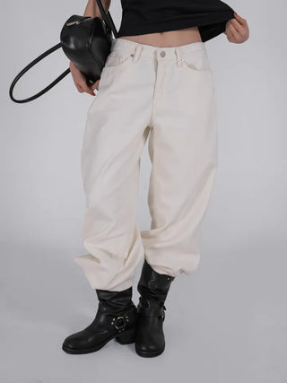 Oa Velvet Wide Long Pants