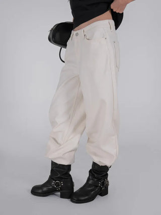 Oa Velvet Wide Long Pants