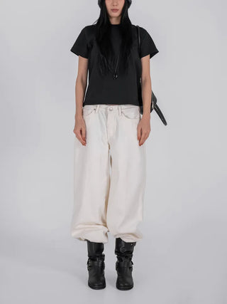 Oa Velvet Wide Long Pants