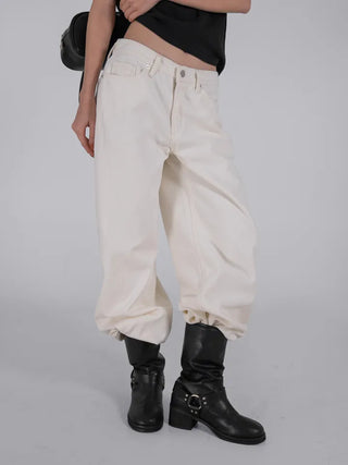 Oa Velvet Wide Long Pants
