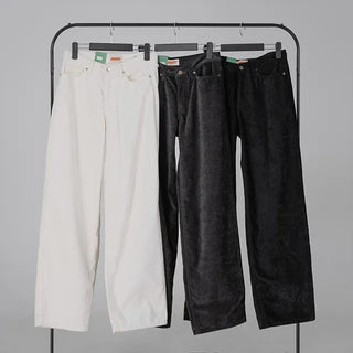 Oa Velvet Wide Long Pants