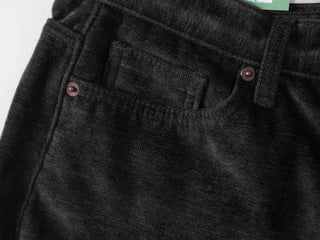 Oa Velvet Wide Long Pants