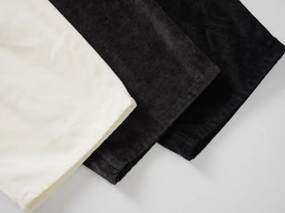 Oa Velvet Wide Long Pants