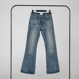 Mare Vintage Washed Slim Bootcut Denim Pants