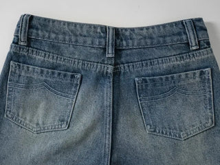 Mare Vintage Washed Slim Bootcut Denim Pants