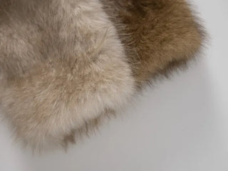 Noah Big Collar Boxy Fit Fur Jacket
