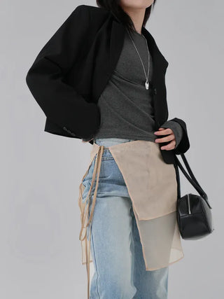 Kaize Crop Tailored Jacket