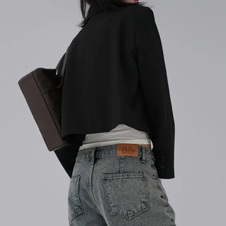 Kaize Crop Tailored Jacket