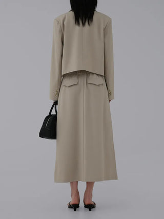 Kaize Crop Tailored Jacket