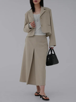 Kaize Crop Tailored Jacket