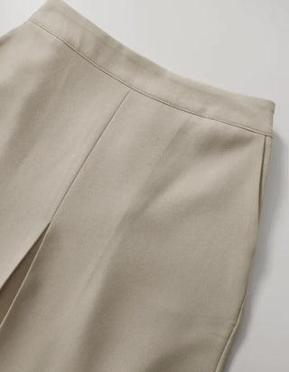 Kaiz A-line Pintuck Long Skirt
