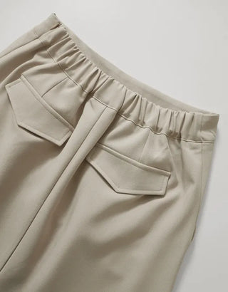 Kaiz A-line Pintuck Long Skirt