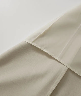 Kaiz A-line Pintuck Long Skirt