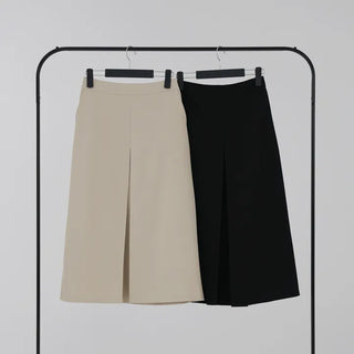 Kaiz A-line Pintuck Long Skirt
