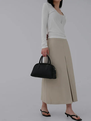 Kaiz A-line Pintuck Long Skirt