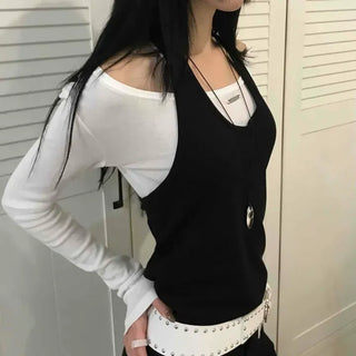 Clean Halter Sleeveless Top