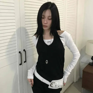 Clean Halter Sleeveless Top