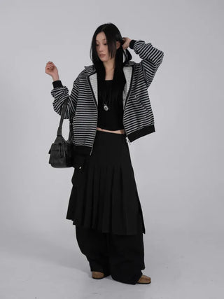 Mua Ribbed Round Square Sleeveless Top