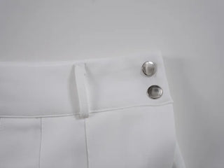 Lark Snap Button Pocket Pleated Wrap Midi Skirt
