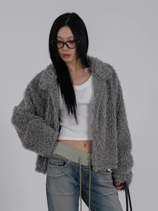 Ar Slim Crop V-Neck Long Sleeve T-Shirt