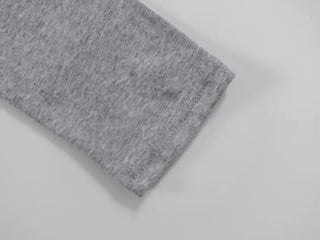 Ar Slim Crop V-Neck Long Sleeve T-Shirt