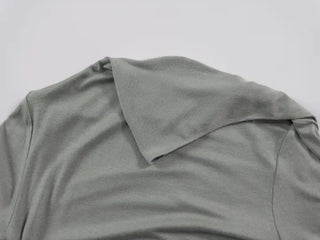 Hermès Scarf Turtleneck Slim Long Sleeve T-shirt