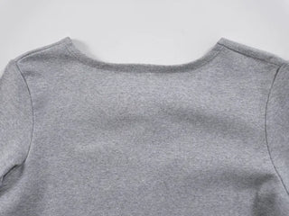 Mare Contrast Button Detail Semi-Crop Cardigan