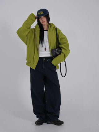Via Blue Black Wide Denim Pants
