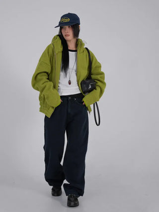 Via Blue Black Wide Denim Pants