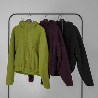 Very Two-Way High-Neck Fleece Zip-Up