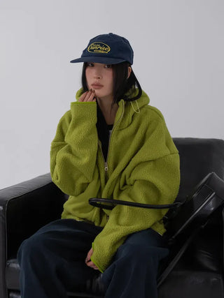 Very Two-Way High-Neck Fleece Zip-Up