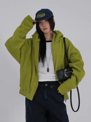 Very Two-Way High-Neck Fleece Zip-Up