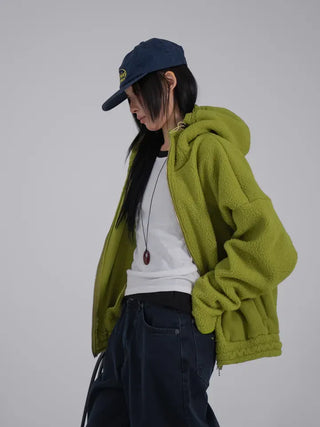 Very Two-Way High-Neck Fleece Zip-Up